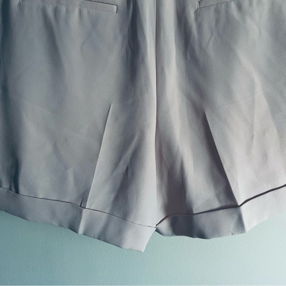 EXPRESS Women's Light Pink Bermuda Extreme High Rise Belted Shorts Size 12 NWT - Picture 11 of 12